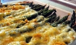 Asparagi,gratinati,besciamella,parmigiano,burro,cucina,ricetta,contorno,verdure